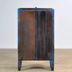 Armoire industrielle en fer, années 1970