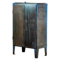 Armoire industrielle en fer, années 1970