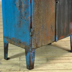 Armoire industrielle en fer, années 1970