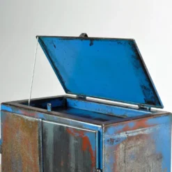 Armoire industrielle en fer, années 1970