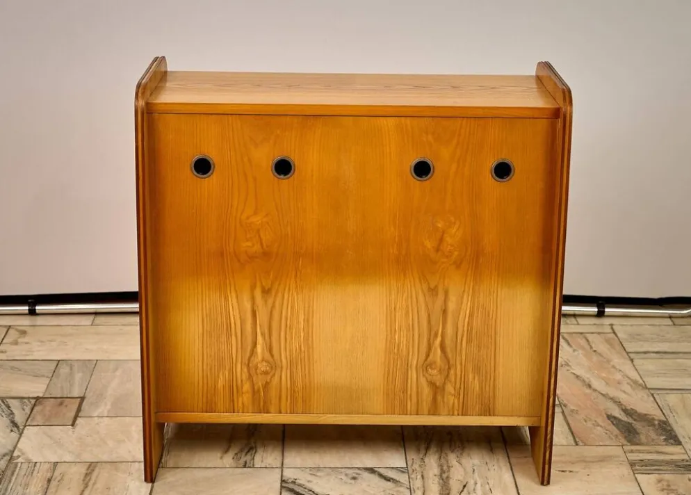 Armoire à literie du milieu du siècle, années 1960, Tchécoslovaquie