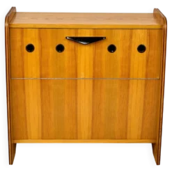 Armoire à literie du milieu du siècle, années 1960, Tchécoslovaquie