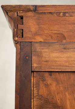 Armoire Louis-Philippe en ronce et loupe de noyer