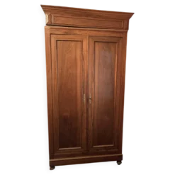Armoire Louis-Philippe / Napoléon III en noyer