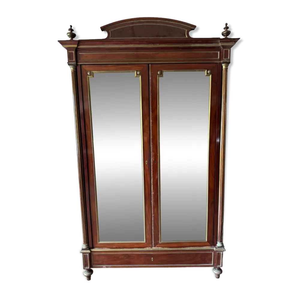 Armoire Louis XVI en acajou