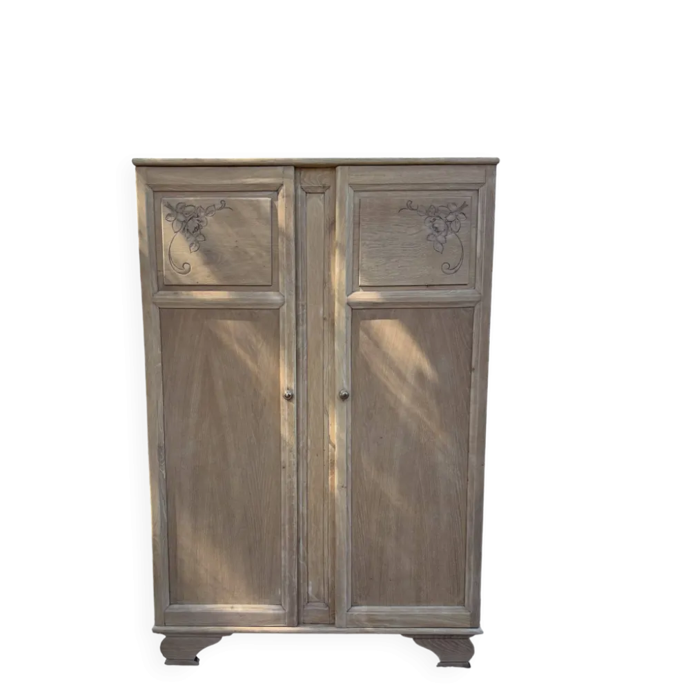 Armoire massif art déco