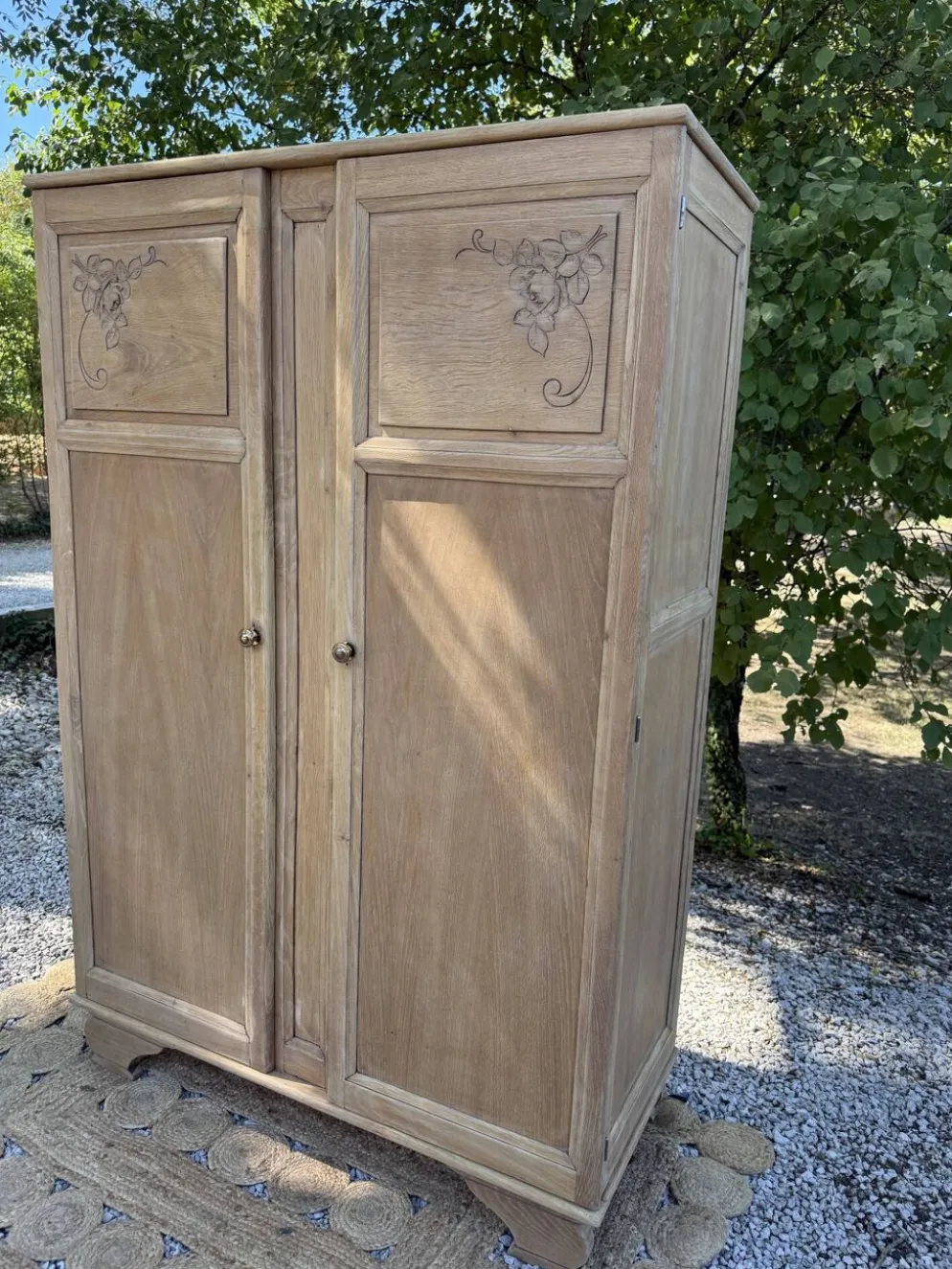 Armoire massif art déco