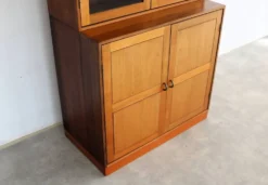 armoire murale vintage | vitrine | C. Hvidt