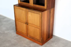 armoire murale vintage | vitrine | C. Hvidt