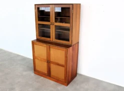armoire murale vintage | vitrine | C. Hvidt