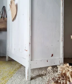 Armoire parisienne ancienne blanche – Années 50