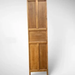 Armoire parisienne art déco chêne brut rénovée