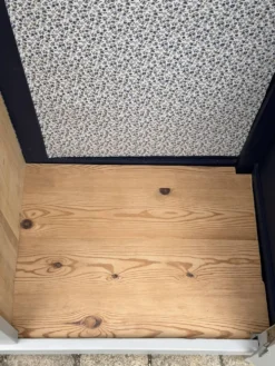 Armoire parisienne art déco rénovée miroir biseauté