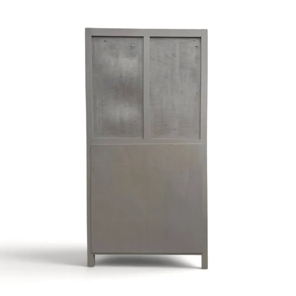 Armoire parisienne art déco rénovée miroir biseauté