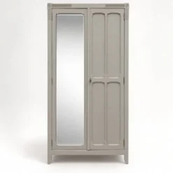 Armoire parisienne art déco rénovée miroir biseauté