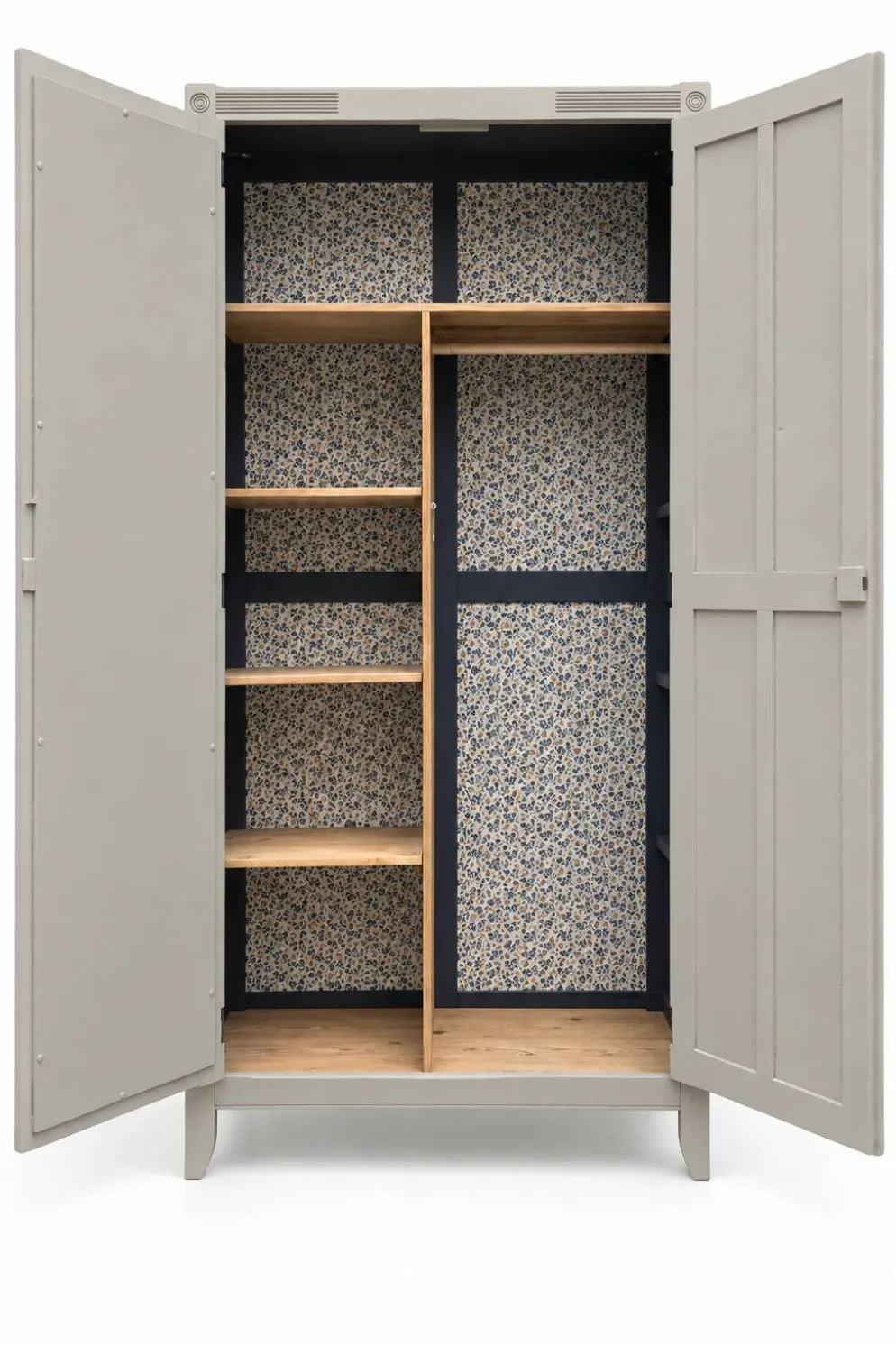 Armoire parisienne art déco rénovée miroir biseauté