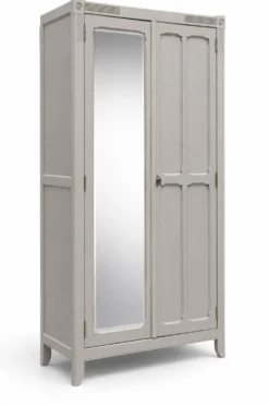 Armoire parisienne art déco rénovée miroir biseauté