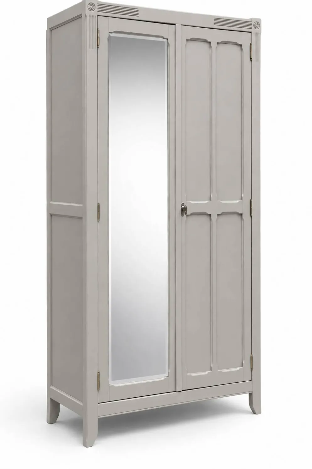 Armoire parisienne art déco rénovée miroir biseauté