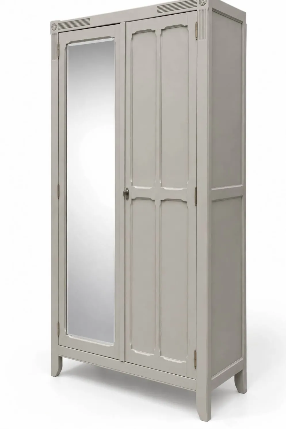 Armoire parisienne art déco rénovée miroir biseauté
