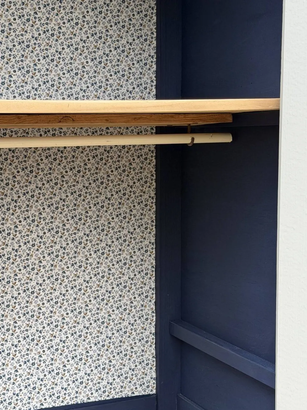 Armoire parisienne art déco rénovée miroir biseauté
