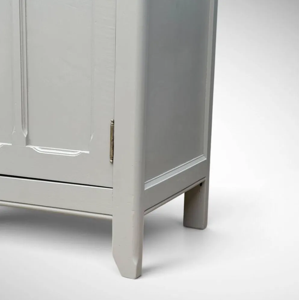 Armoire parisienne art déco rénovée miroir biseauté