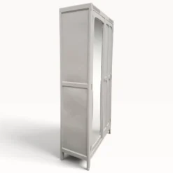 Armoire parisienne art déco rénovée miroir biseauté