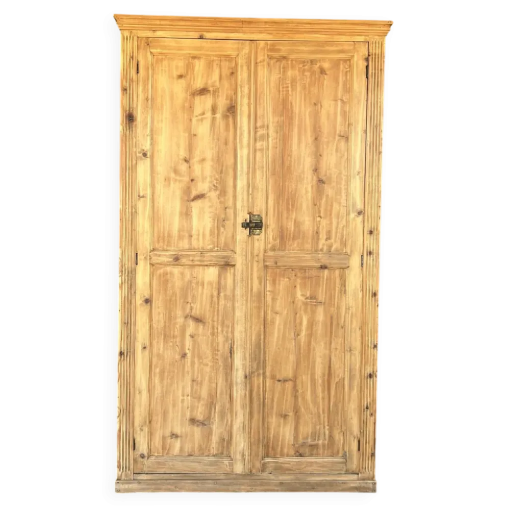 Armoire parisienne bois brut