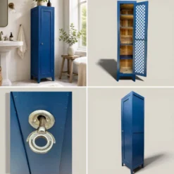 Armoire parisienne colonne bleue 1940
