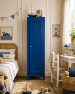 Armoire parisienne colonne bleue 1940