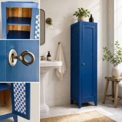Armoire parisienne colonne bleue 1940