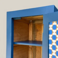 Armoire parisienne colonne bleue 1940