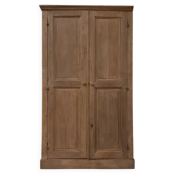 Armoire parisienne en chêne, rénovée