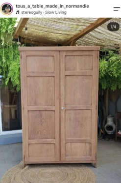 Armoire parisienne rénovée