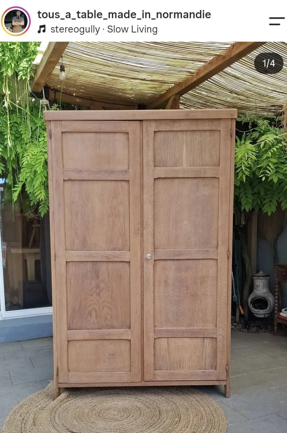 Armoire parisienne rénovée