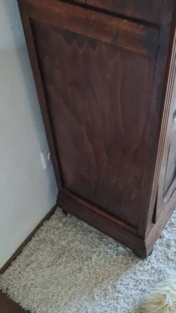 Armoire parisienne vitrée