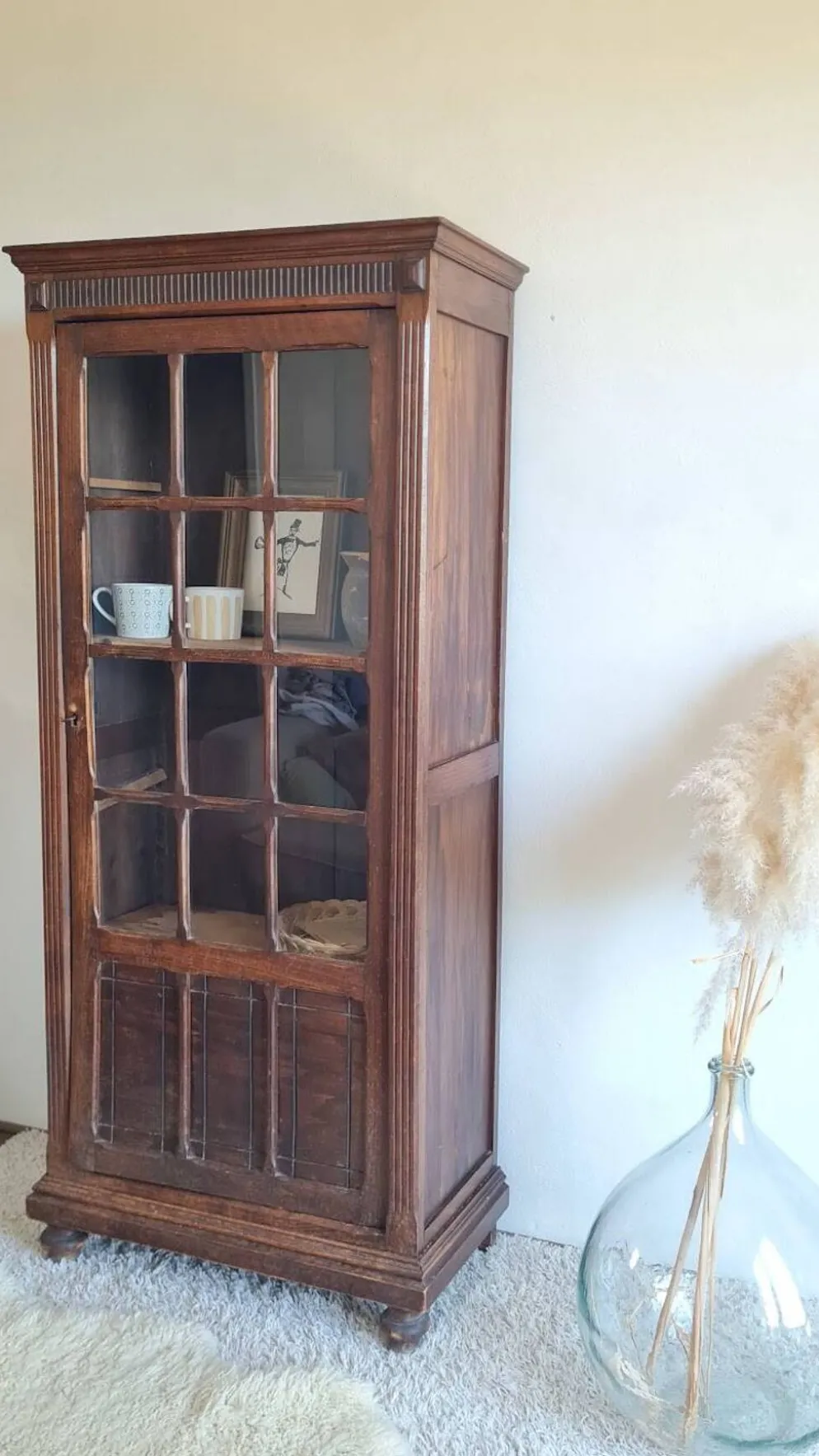 Armoire parisienne vitrée