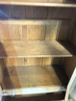 Armoire peinte Style Louis XVI-Directoire , 1 porte vitrée
