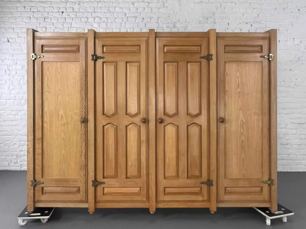 Armoire penderie années 60 par Guillerme et Chambron pour votre Maison