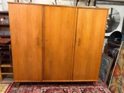 Armoire penderie dressing pied compas vintage design 60/70