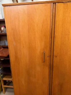 Armoire penderie dressing pied compas vintage design 60/70