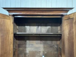 Armoire penderie Empire en merisier XIXème