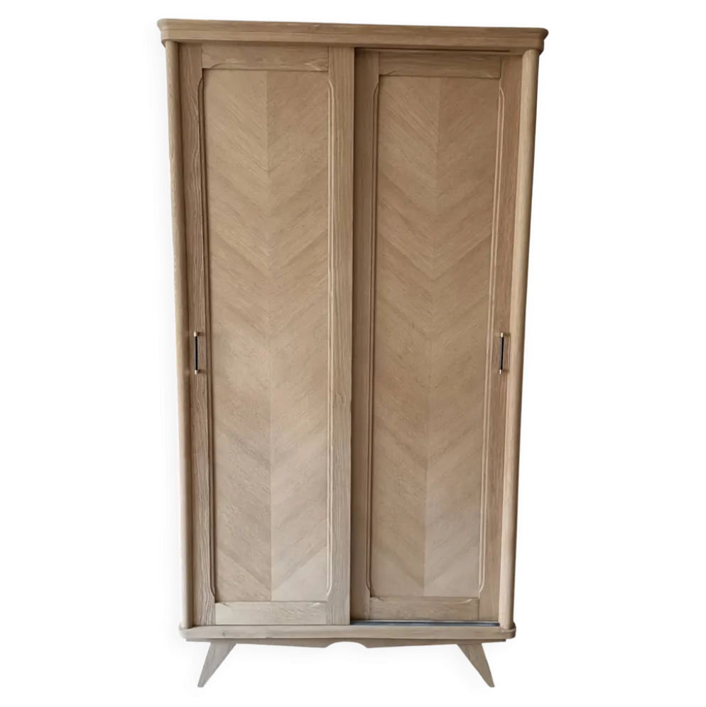 Armoire/penderie portes coulissantes et pieds compas