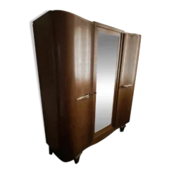 Armoire 3 portes et miroir