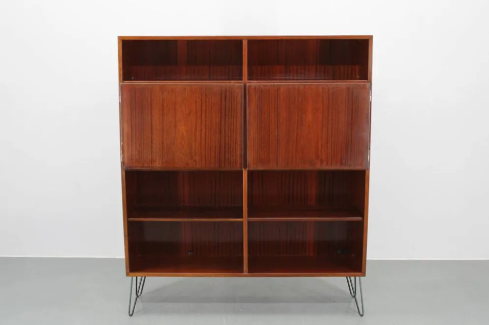 Armoire recyclée Omann Jun Palisander des années 1960, Danemark