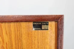 Armoire recyclée Omann Jun Palisander des années 1960, Danemark