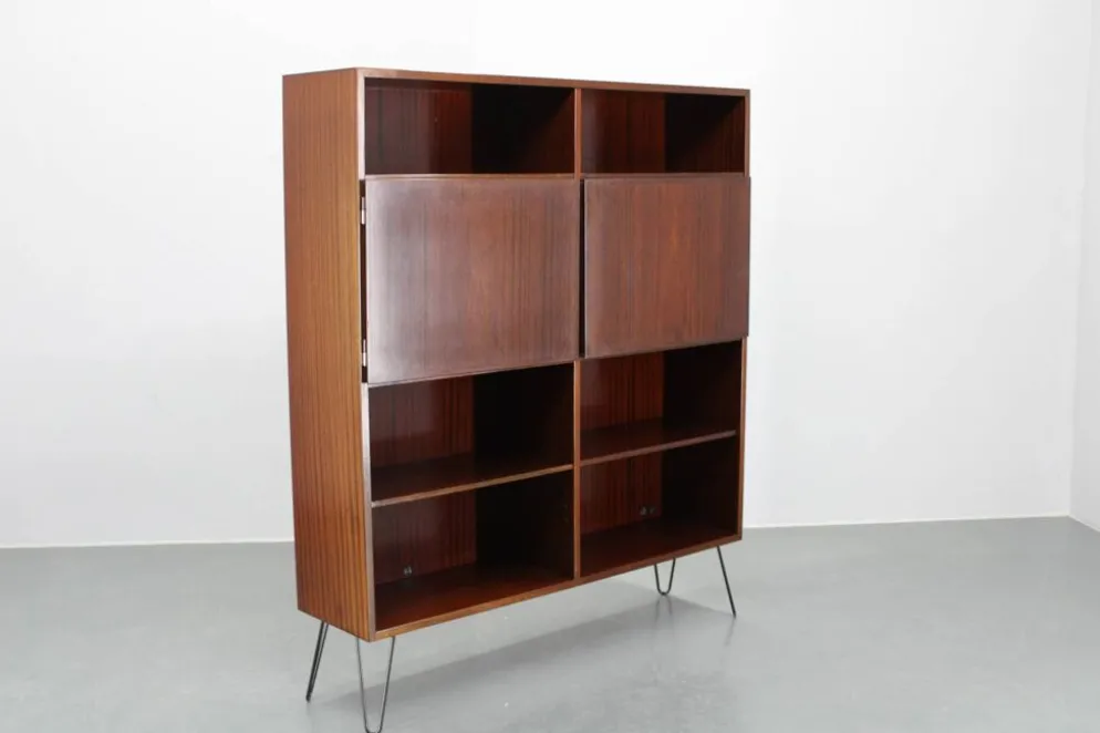 Armoire recyclée Omann Jun Palisander des années 1960, Danemark