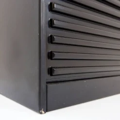 Armoire à rideau vintage dans le style d'Aldo van den Nieuwelaar, années 1980
