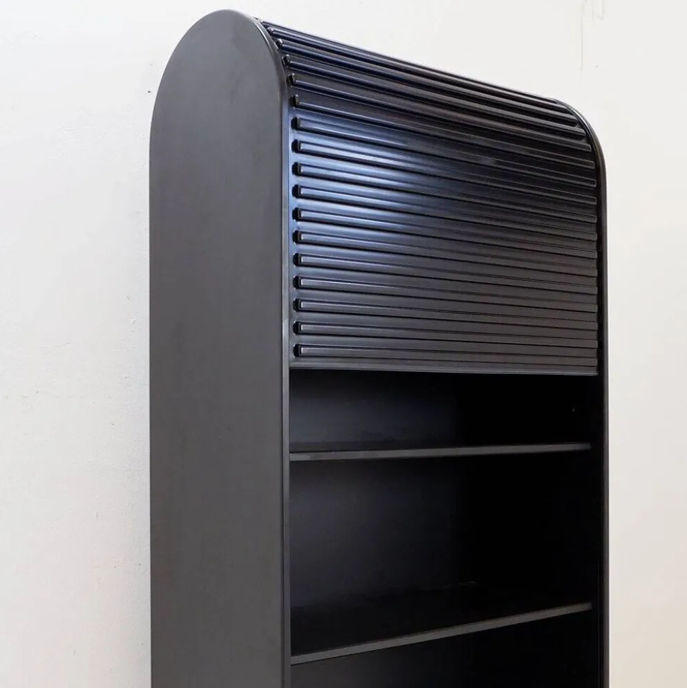 Armoire à rideau vintage dans le style d'Aldo van den Nieuwelaar, années 1980