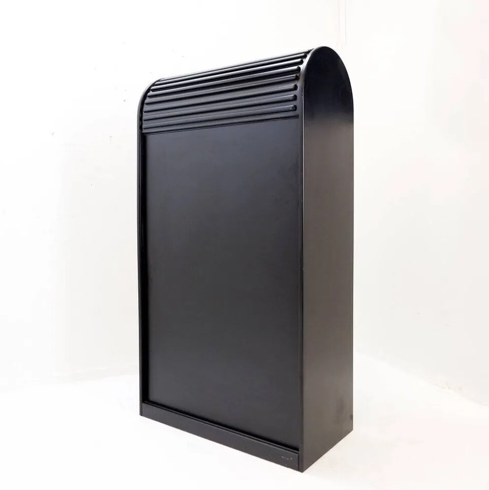 Armoire à rideau vintage dans le style d'Aldo van den Nieuwelaar, années 1980