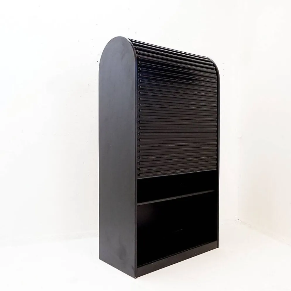 Armoire à rideau vintage dans le style d'Aldo van den Nieuwelaar, années 1980